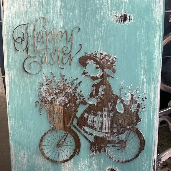 Handcrafted by the seller Cutting Board EASTER LAMB “HAPPY EASTER”